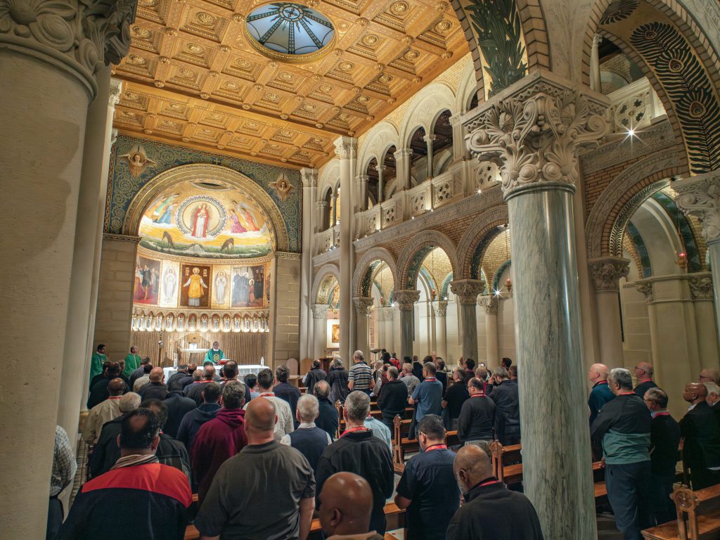 Maša v kapeli jezuitske kurije