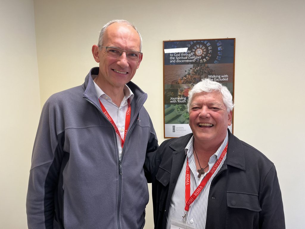 P. Miran s kolegom provincialom iz Kolumbije