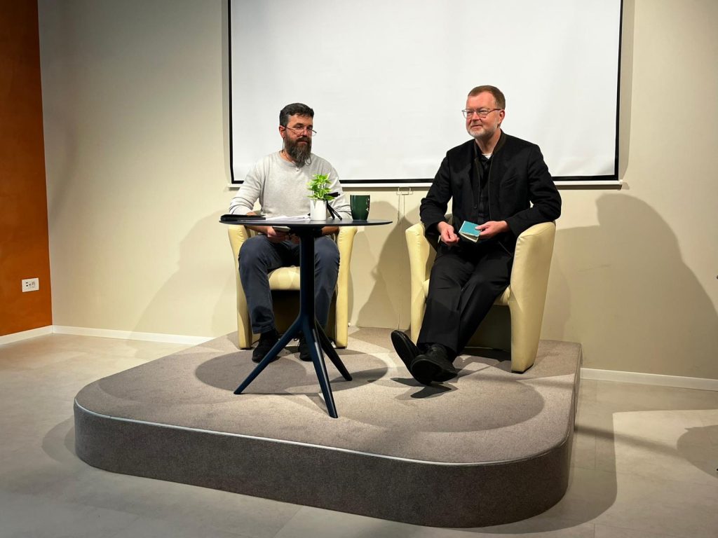 Obisk p. Hansa Zollnerja DJ pri slovenskih jezuitih v Ljubljani.